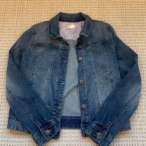 Crew cut Jean jacket
